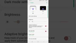 How to turn on blue light filter in Samsung Galaxy S9 plus.