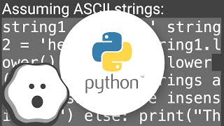 How do I do a case-insensitive string comparison?