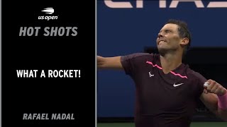 Rafael Nadal Hits a ROCKET Forehand on Match Point | 2022 US Open