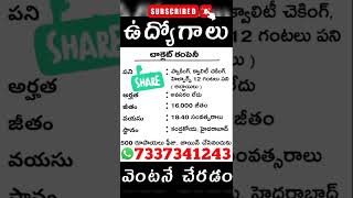 చాక్లెట్ ప్యాకింగ్ చేస్తూ నెలకి 16 వేలు సంపాదన..!!! హైదరాబాద్ లో #packing #job #telugu #jobshorts