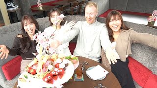 美女たちとびっくりアフタヌーンティー！Afternoon tea in Tokyo!