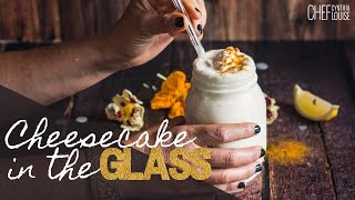 Vegan Cheesecake In A Glass #shorts