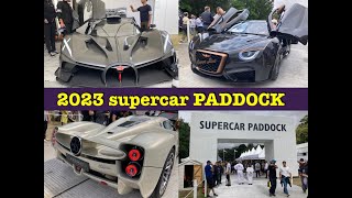 『GoodWood Festival2023』グッドウッド2023 SUPERCAR PADDOCK スーパーカーパドックからヒルクライムコースへ