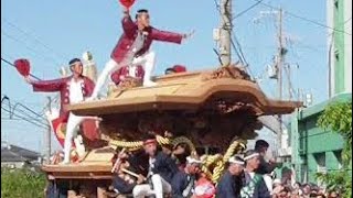 2022年　和泉だんじり祭り　信太連合　【尾井町】転倒