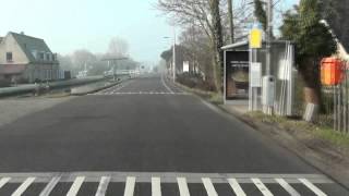 Cab ride bus; Veolia lijn 38: Delft-Maasland (20150216) (10x versneld)