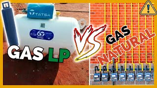 Diferencias entre GAS LP y GAS NATURAL - Todo lo que debes de saber - INSTALACIONES DE GAS