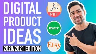5 DIGITAL PRODUCT IDEAS For 2021 // Digital Products To Sell Online