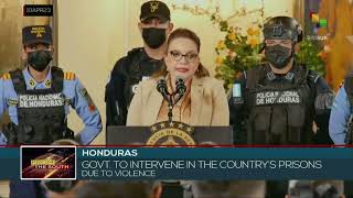 Honduran President announces intervention in local prisons