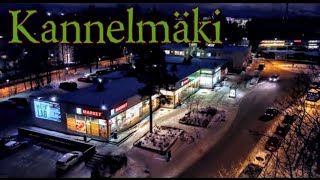 Kannelmäki by evening - Kannelmäki illansuussa. Mavic Pro.