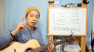 【プチ音楽理論講座Vol.3】コードのキホン 4つのトライアド