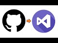Connect Visual Studio Code with Github using Github Desktop.