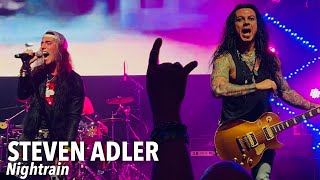 STEVEN ADLER - Nightrain (Guns N’ Roses) - Live @ Rise - Houston, TX 1/20/23 4K HDR