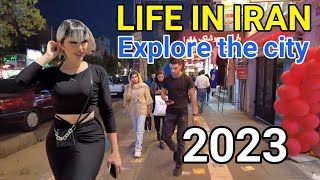 Living in Iran 2023 and walking in the new city of Andisheh