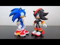 3d printed sonic adventure 2 custom figures sonic and shadow