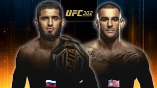 Makhachev DESTROYS Poirier in UFC 302 - Full Fight Highlights HD