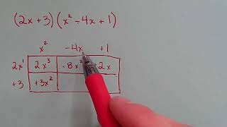 Box Method Example 3