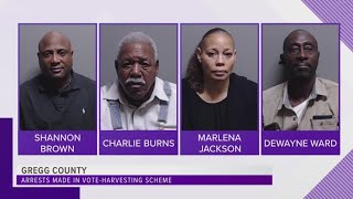 Gregg County Pct. 4 commissioner, others arrested in vote-harvesting scheme