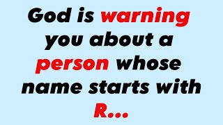 Someone is Warning You About a Person Whose Name Starts with R...
