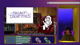 Trope Talk: Secret Identities by Overly Sarcastic Productions VTuber Reaction