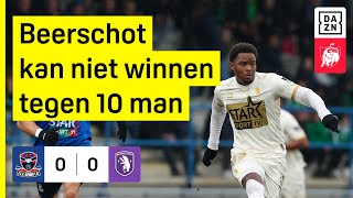 Een tienkoppig FC Dender redt een punt tegen Beerschot. 🟰🙌 | FC Dender - Beerschot