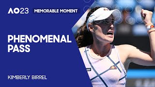 Kimberly Birrel Hits Phenomenal Pass | Australian Open 2023