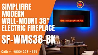 SimpliFire Modern Wall-Mount 38\