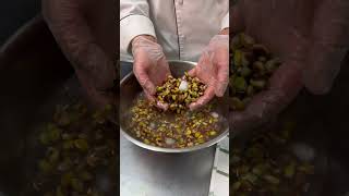 HOW TO MAKE PISTACHIO BUTTER #Shorts #ChefsDoor #Halal #Shawarma #Arab #Food #Cairo #Mississauga