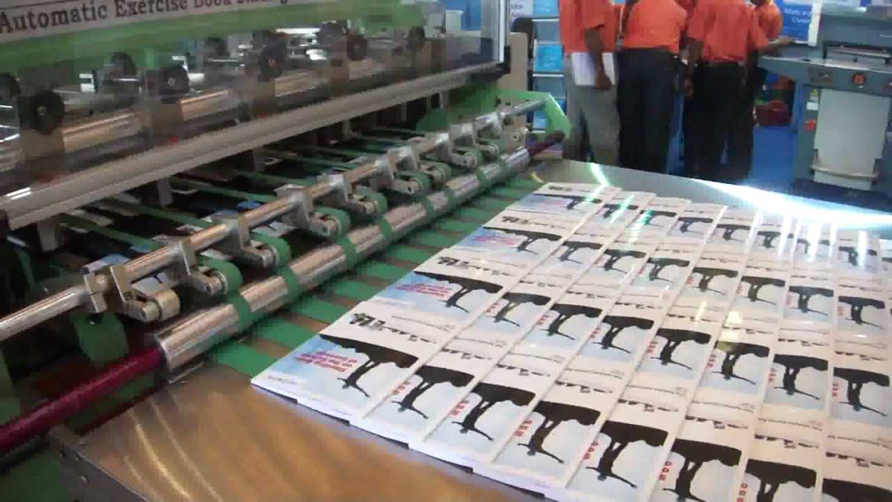 Exercise Book Binding Machine At Holly Mellott Blog