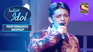 Rahul Vaidya ने किया "Kabhi To Nazar Milao" पर Perform! | Indian Idol | Performance Mashup