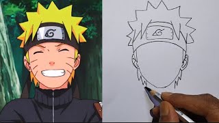 How to Draw Naruto / Freefire Naruto Drawing