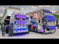 Big Rig Car Show in Thailand gets WILD at Night!