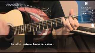 Cómo tocar "Aunque no te pueda ver" de Alex Ubago en Guitarra (HD) Tutorial - Christianvib