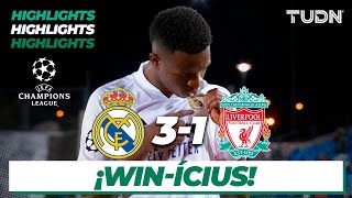 Highlights | Real Madrid 3-1 Liverpool | Champions League 2021 - Cuartos Ida | TUDN