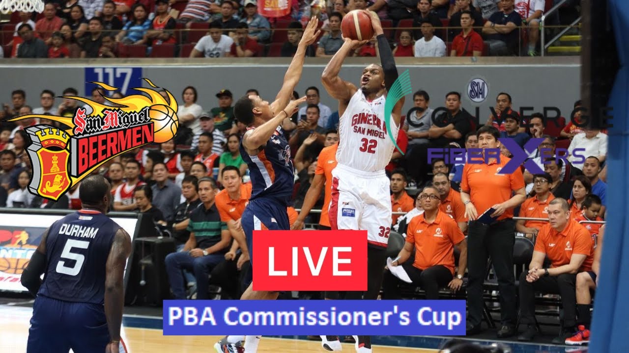 SAN MIGUEL BEERMEN VS CONVERGE FIBERXERS LIVE Score UPDATE Today PBA ...