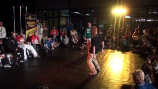 Riga Challenge 2012 - HipHop Battle - Onwardy (Irina D.) vs Valusha (Valentina Sokolova) (in front)