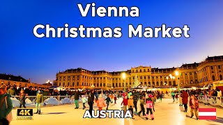 Experience the MAGIC of Schönbrunn Palace's Christmas Market 2024 🎄✨| Walking tour