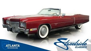 1971 Cadillac Eldorado Convertible 7963-ATL for sale | Charlotte, Atlanta, Dallas, Tampa, Phoen...