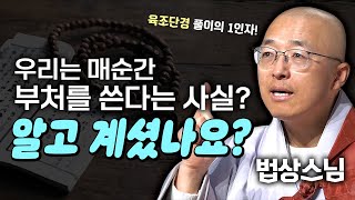 우리는 매순간 부처를 쓴다는 사실? 알고 계셨나요? 육조단경 풀이의 1인자 법상스님이 풀어주는 육조단경 #법상스님 #육조단경 #마음공부