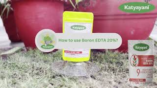 How to Use Katyayani Boron Edta || hydroponics  || Organic Farming || Agriculture #fyp #hydroponics