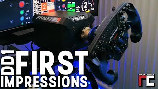 Moving to a Direct Drive wheel -  Fanatec DD1 Podium First impressions
