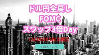 2025年1月28日　ドル円、全戻しも156円が重い　本日、FOMC　60歳からのFX　収支報告　FX　大損　FXロスカット　金　FOMC 　植田総裁　トランプ　雇用統計　CPI　金融政策決定会合