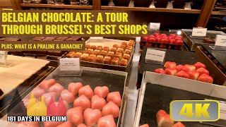 Belgian Chocolate: A Tour Through Brussel’s Best Shops (in 4K)