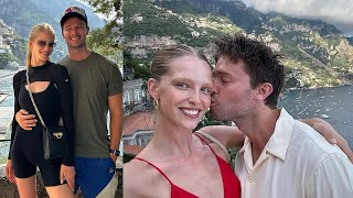 Patrick Schwarzenegger and girlfriend Abby Champion romantic trip to Italy's Amalfi Coast.