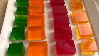 How To Make Perfect Jelly At Home | Homemade Jelly Recipe without Gelatine (Halal)