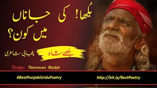 Poetry Bullah Ki Janaa #Main Kon | #Kalam #Bulleh Shah | #BestPunjabiUrduPoetry #PunjabiShayari