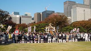 東京紅葉散歩　天皇陛下御即位をお祝いする国民祭典　奉祝神輿渡御（鍛冶橋通り）　狛江伊豆美神社　2019/11/9 30