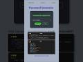 🔒 Build a Password Generator | HTML, CSS & JavaScript Tutorial | MZCode01 💻 #coding #css #shorts