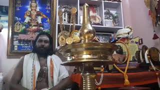 New Year wishes from Sabarimala Melsanthi 19-20 Brahmasree AK Sudheer Namboothiri