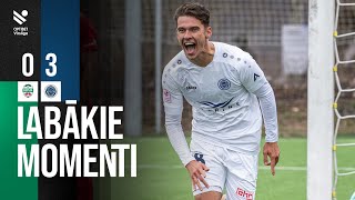 3. kārta: FK Liepāja 0:3 Riga FC (Labākie momenti)