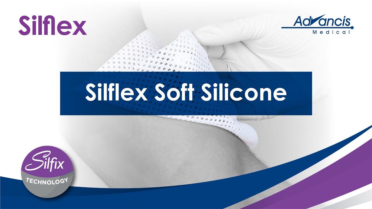 Silflex Dressings Silicone Contact Layer Youtube